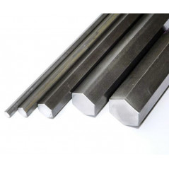 Edelstahl Tige hexagonale en acier inoxydable 4 mm à 60 mm 1.4305 Aisi 303 VA V2A 6 pans