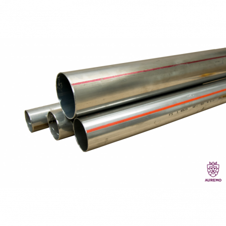 50mm - Tube inox AISI409 perforé longueur 500mm