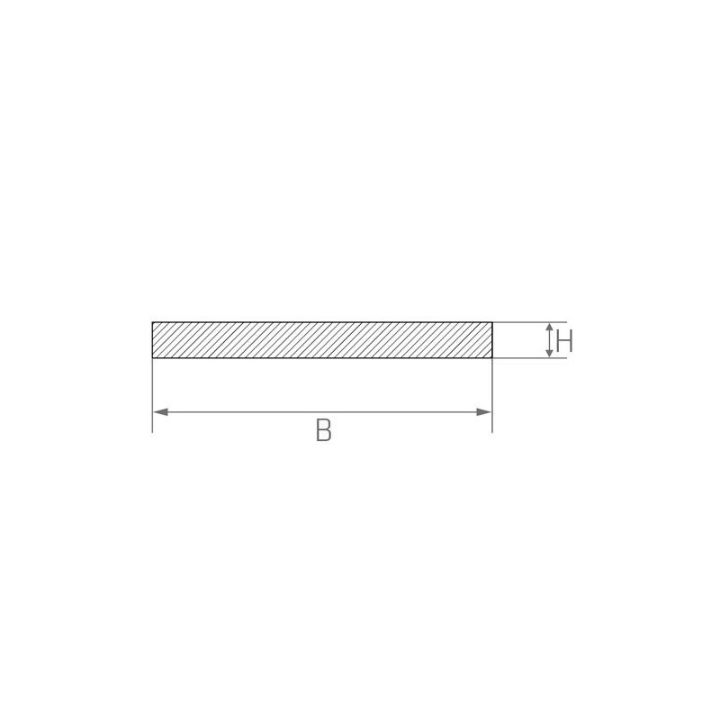Titanium flat bar 3.7035 R50400 Sheet metal strips 20x0.5mm-90x1mm Cut to  size strips