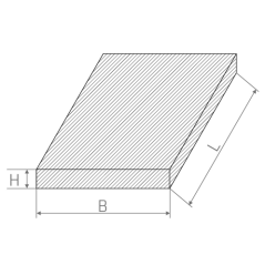 Customized sheet 5 mm steel plate S235 sheet cutting, 112,08 €