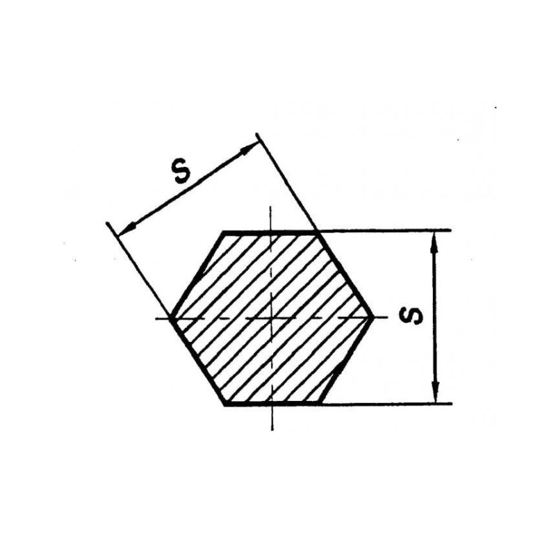 Titanium 3.7165 hexagon from 9.52 to 25mm hexagon Grade 5 Ti-6Al-4V selectable 0.05-1 meter Titanium 3.7165 hexagon from 9.52 to 25mm hexagon Grade 5 Ti-6Al-4V selectable 0.05-1 meter