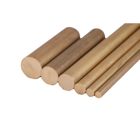 Brass Ms58 rod Ø0.4-400mm solid material 2.0401 round material