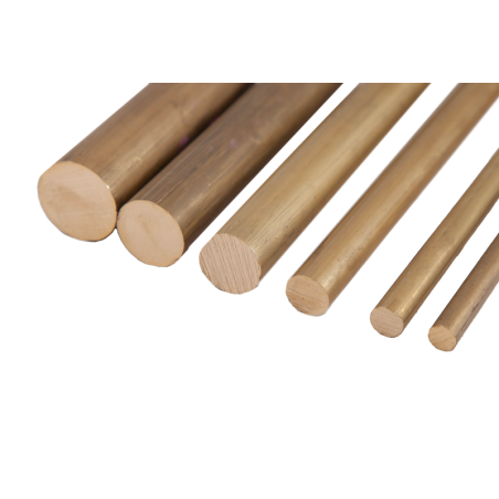 Brass Ms58 rod Ø0.4-400mm solid material 2.0401 round material
