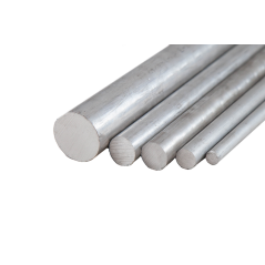 Aluminium bar 3.3206 rod Ø10, 25, 38mm round bar EN 6060 AlMgSi0,5