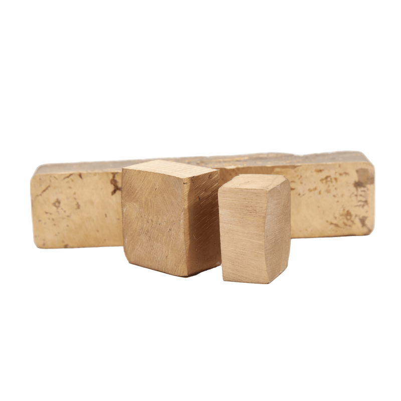 Brass ingots 99.9% brass brass precious metal gold metal pure brass 1g-10kg