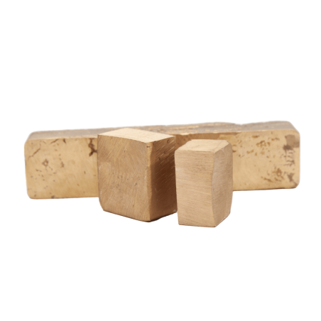 Brass ingots 99.9% brass brass precious metal gold metal pure brass 1g-10kg