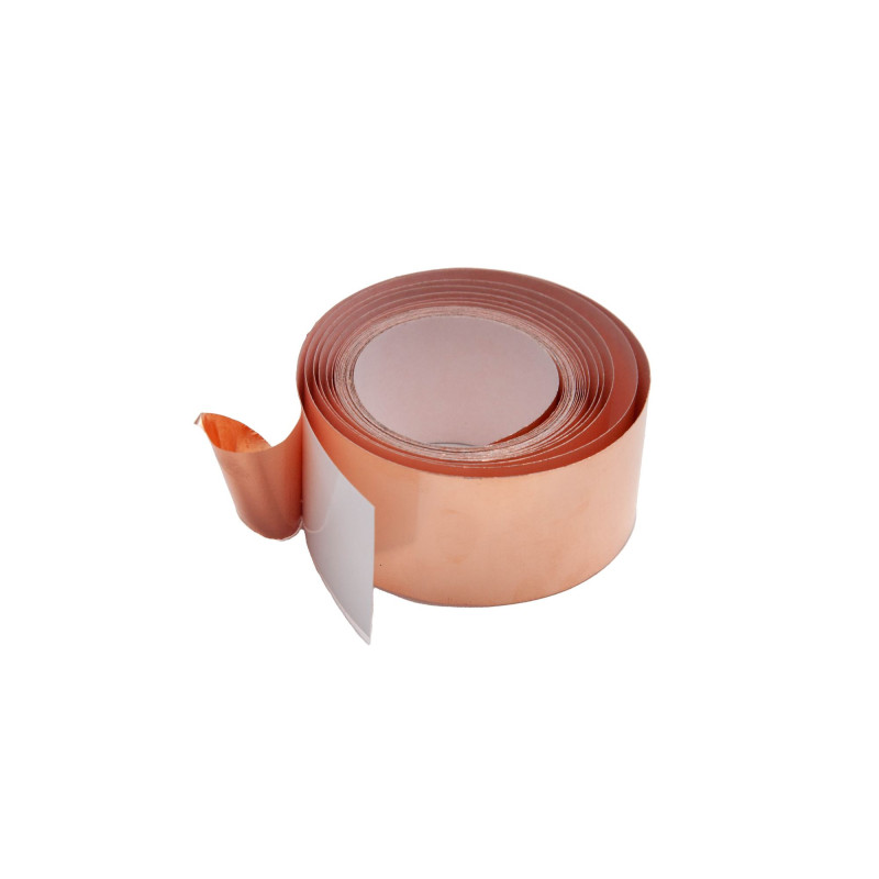Adhesive Tape Foil 0.01x50mm — 0.08x100mm Copper Shielding Tape Anti-S