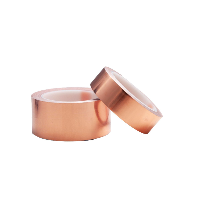 Adhesive Tape Foil 0.01x50mm — 0.08x100mm Copper Shielding Tape Anti-S