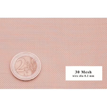 Copper fabric 30-200 Mesh Width 50mm-300mm CW008A СU-OF Grid