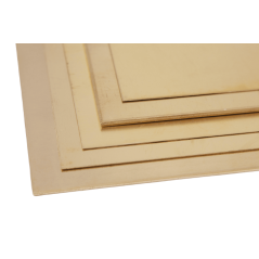 Brass sheet Ms63 0.3-10mm 2.0321 brass plates CuZn37 cut-to-size sheet metal selectable