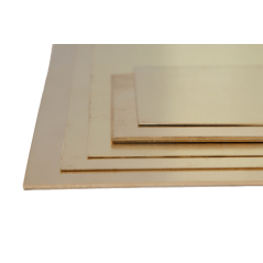 Brass sheet Ms63 0.3-10mm 2.0321 brass plates CuZn37 cut-to-size sheet metal selectable