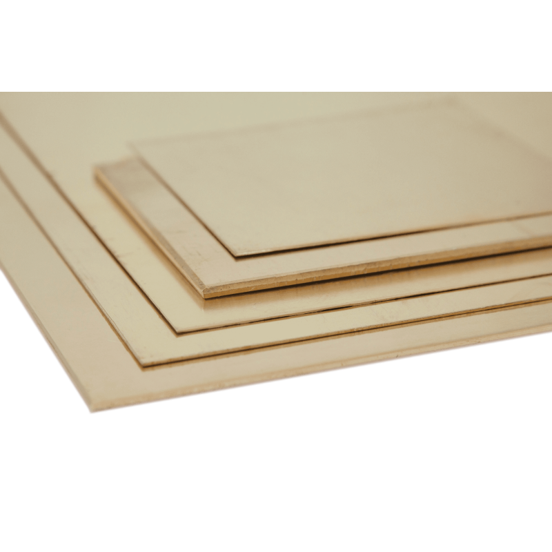 Brass sheet Ms63 0.3-10mm 2.0321 brass plates CuZn37 cut-to-size sheet metal selectable