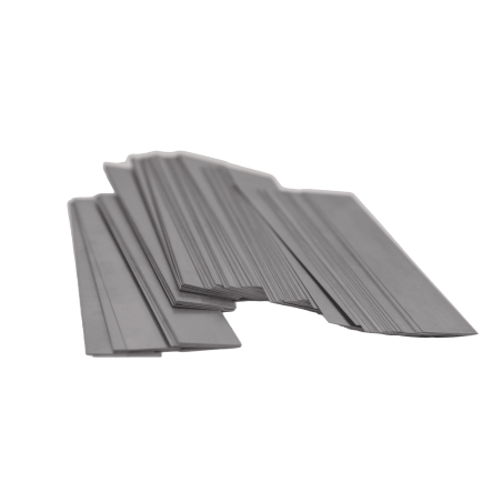 Tungsten 99% Pure metal 0.2x20x104mm Metal strip Tungsten strip