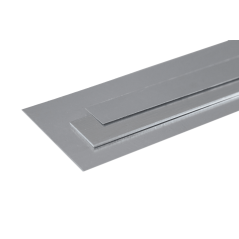 Aluminium sheet strips AW-6060 flat bar 20x0.8mm-90x6mm cut-to-size strips