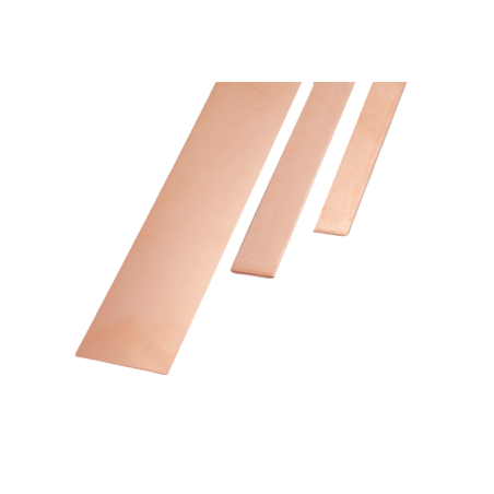 Copper CW004A Flat bar 2.0090 Sheet metal strips 20x0.5mm-90x6mm Cut-to-size strips