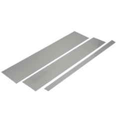 Stainless Steel 316 Ti Flat Bar 1.4571 V4A Sheet Metal Strip 20x0.5mm-90x6mm Cut-to-Size Strips