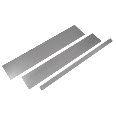 Stainless steel 316 Ti flat bar 1.4571 sheet metal strips 20x0.5mm-90x6mm cut-to-size strips