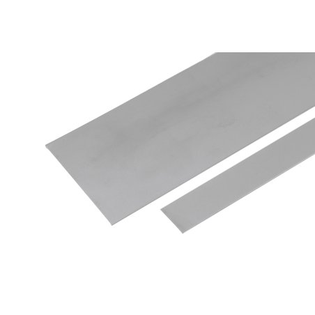 Stainless steel sheet strips 1.4404 flat bar 20x0.5mm-90x6mm cut-to-size strips