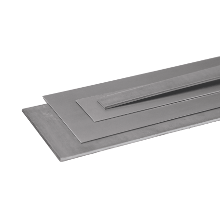 Steel flat bar S235 sheet metal strips 20x0.5mm-90x6mm cut-to-size strips