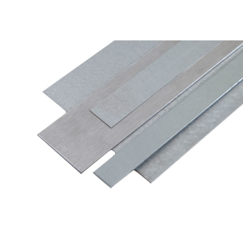 Buy galvanized steel sheet strips from 0.5x20mm to 6x90mm flat bar cut strips
