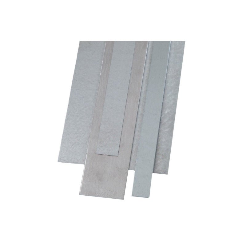 Buy galvanized steel sheet strips from 0.5x20mm to 6x90mm flat bar cut strips