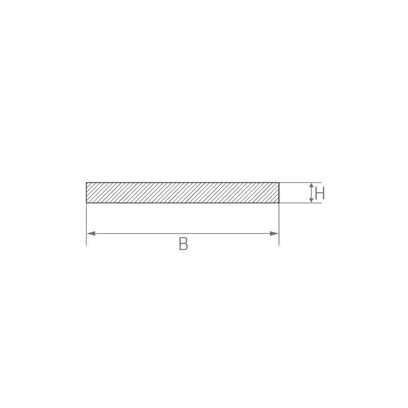 buy Titanium Grade 5 sheet metal strips 3.7165 From 20x0.5mm to 90x9mm flat bar cut to size strips