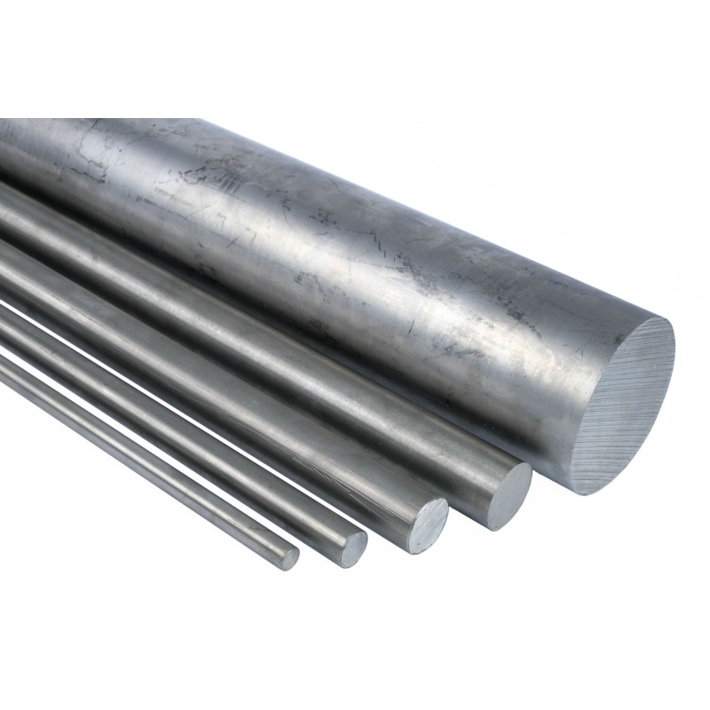 Buy titanium Grade 5 titanium rod 3.7165 from 8 to 40mm round bar R56400 solid shaft 1.2-2 meters