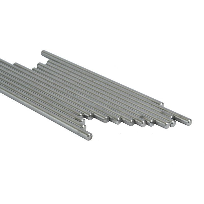 Buy titanium Grade 5 titanium rod 3.7165 from 8 to 40mm round bar R56400 solid shaft 1.2-2 meters